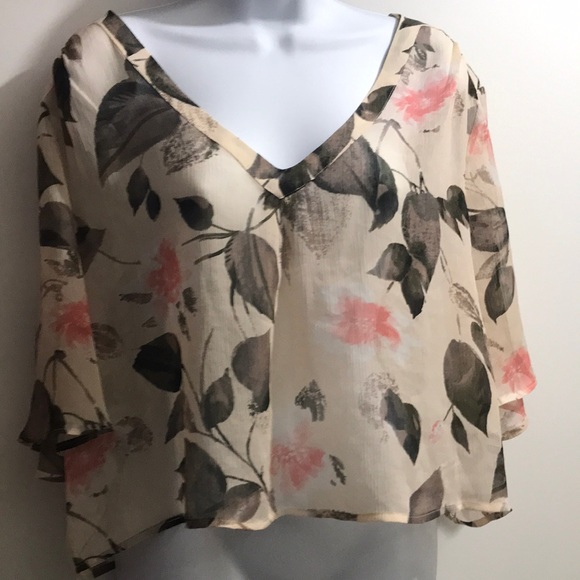 New York & Company Tops - ✨(5 for $20)Mesh OverThrow✨